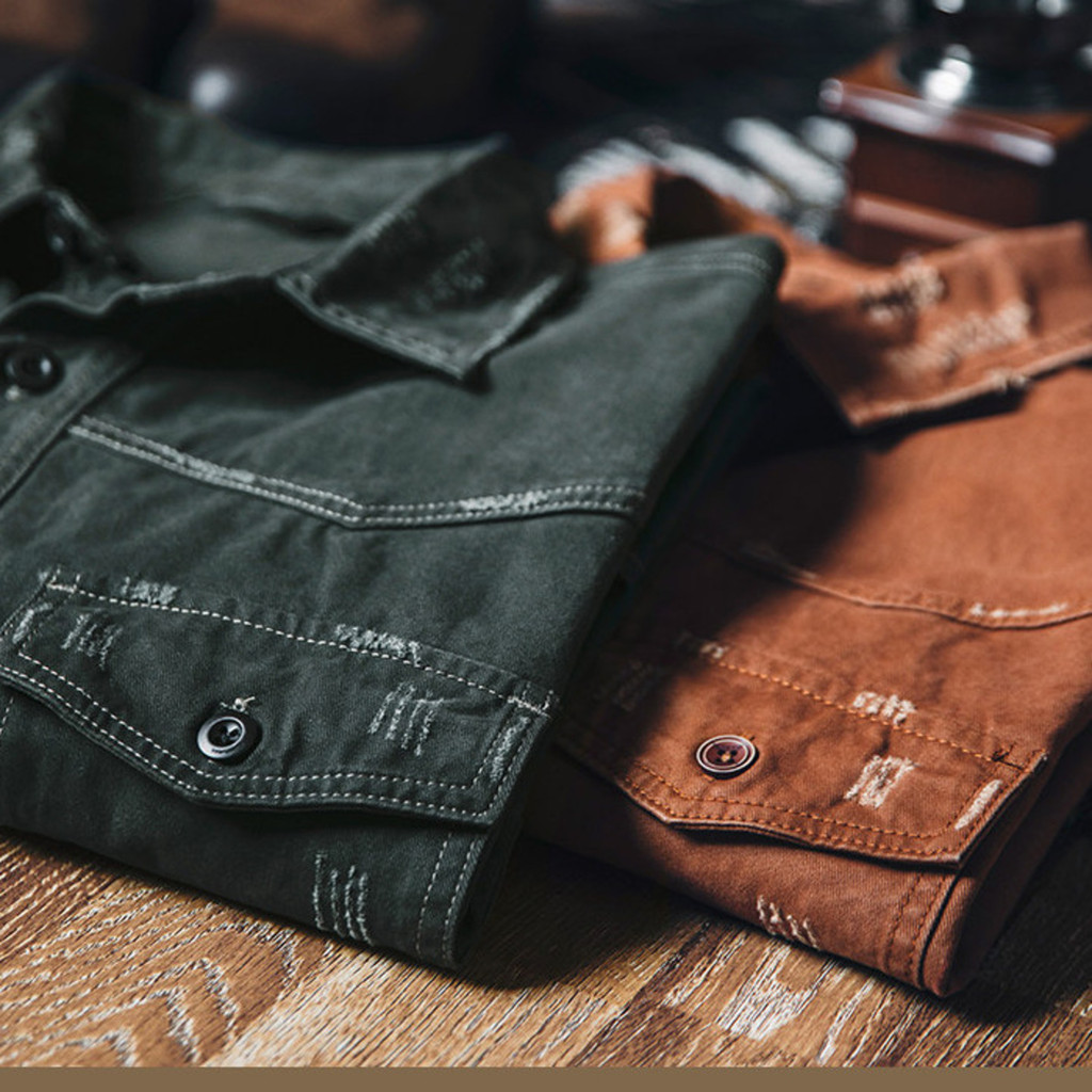 300G Washed Destruction Shirt