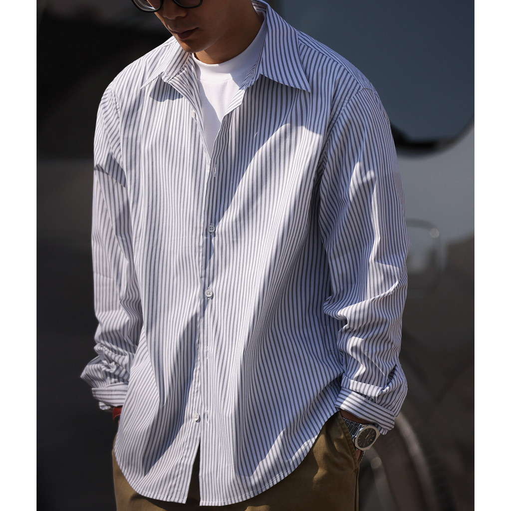 Casual 110g Oxford Striped Shirt