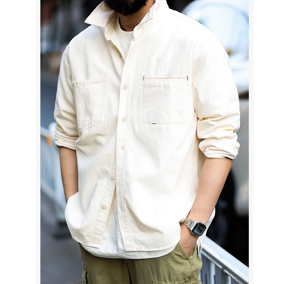 Carbon Brushed Cargo Shirt