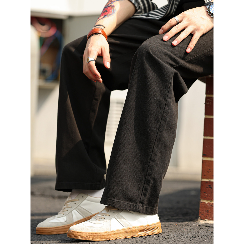 Casual Pendant Feel Straight Casual Pants