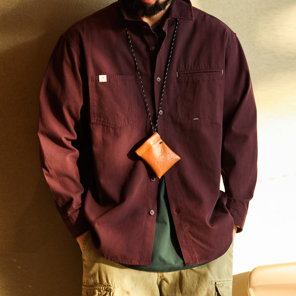 Carbon Brushed Cargo Shirt