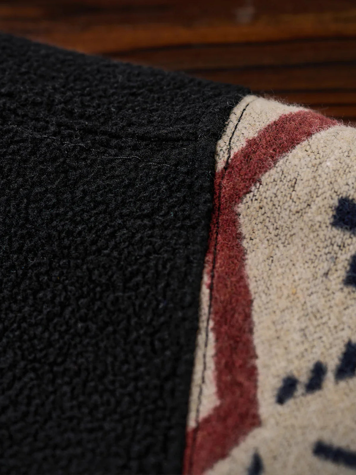 Navajo Half-Zip Polar Fleece Pullover Sweatshirt