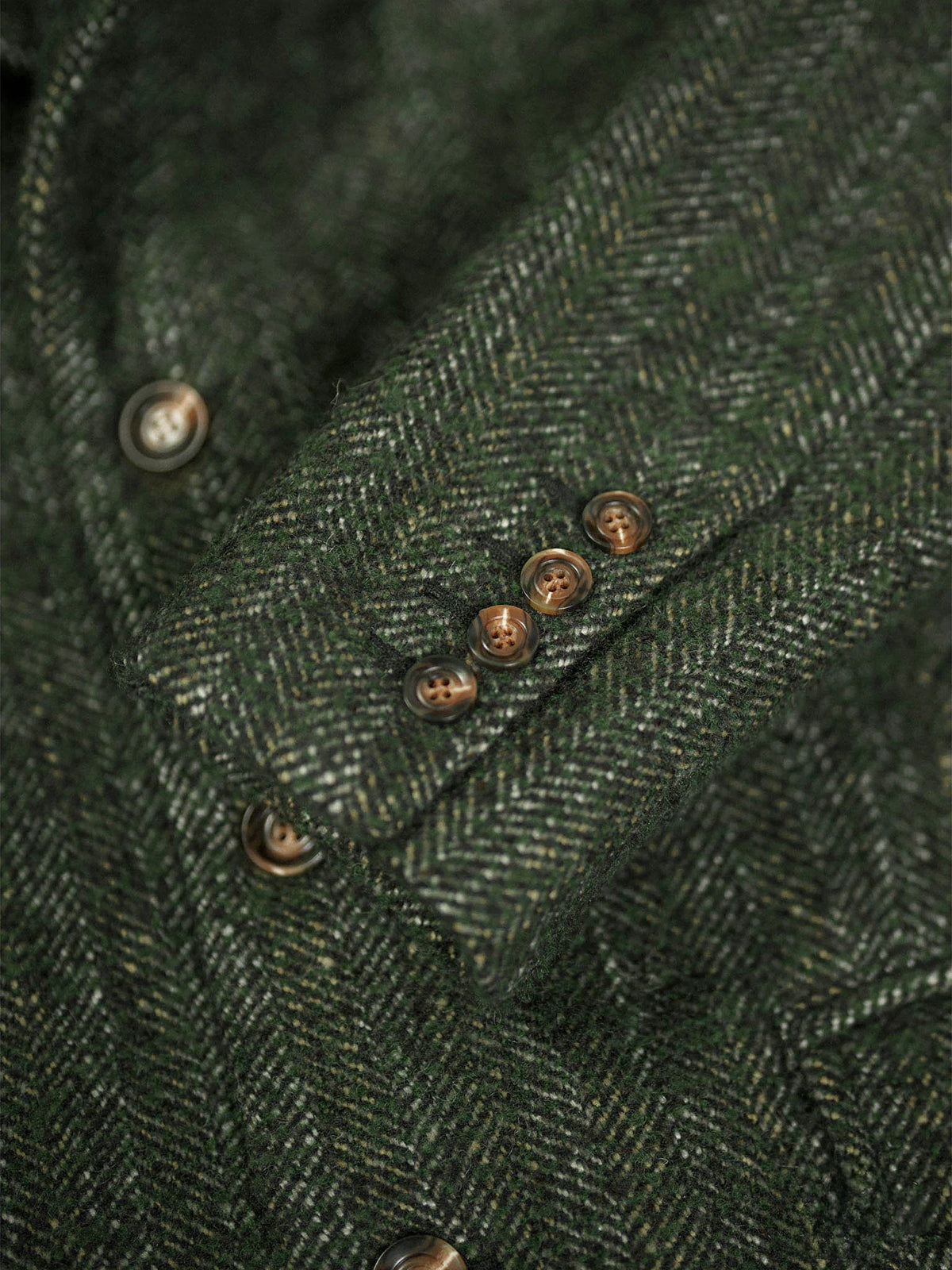 Wool-Blend Tweed Tailored Jacket