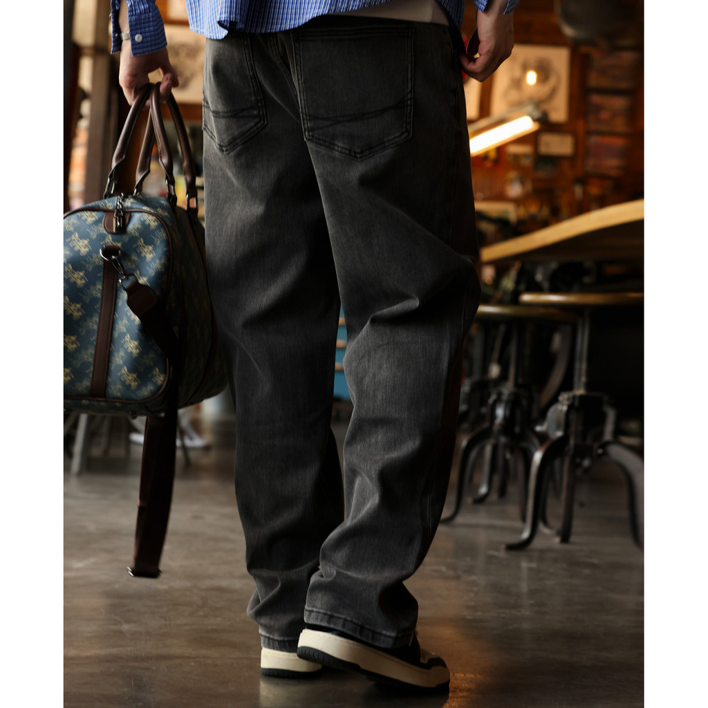 15oz Cotton Straight Jeans