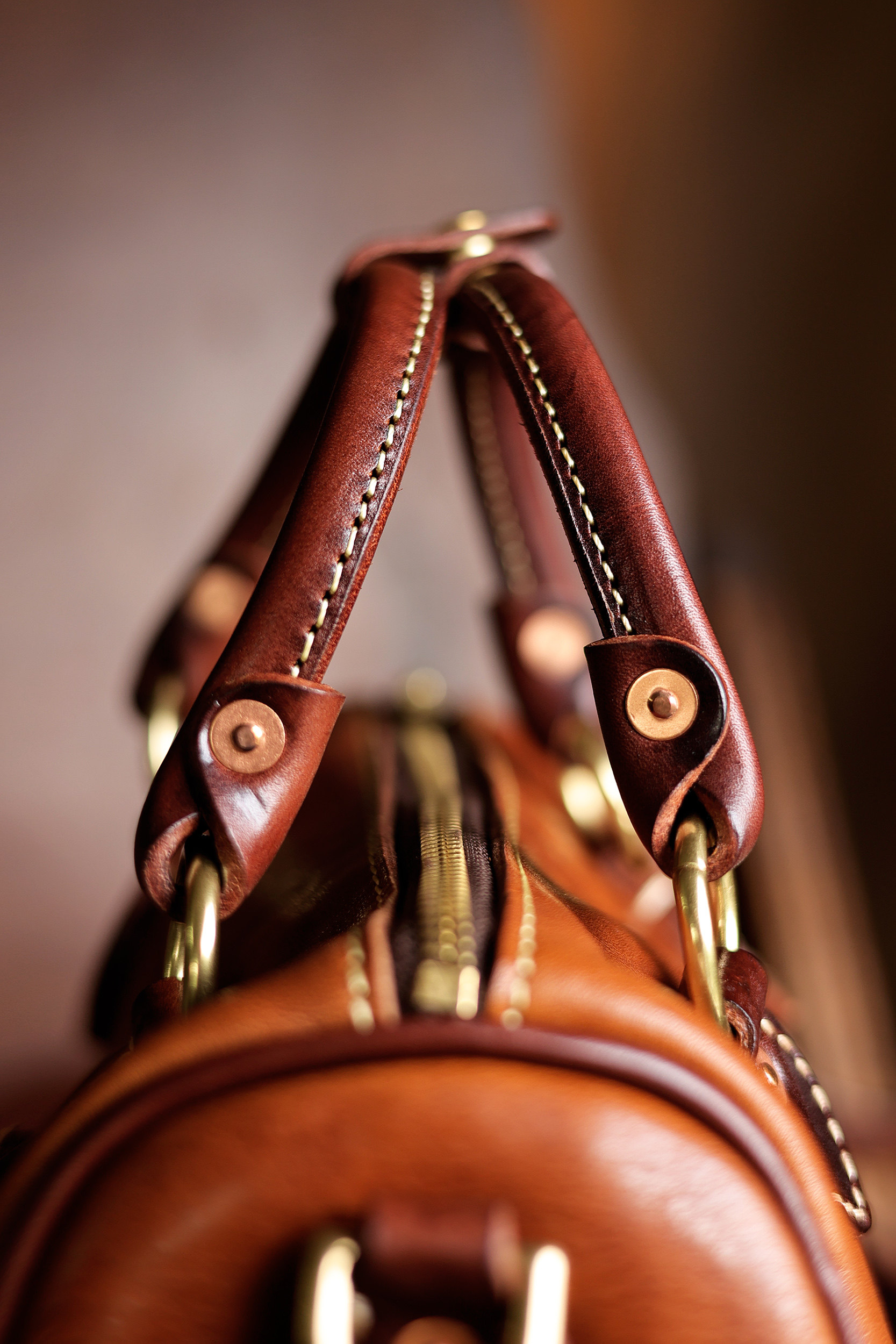 Handmade Single-shoulder Boston Bag