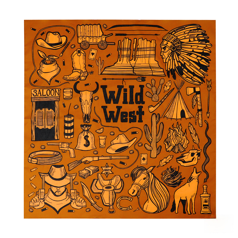 Wild West Bandana with Clip