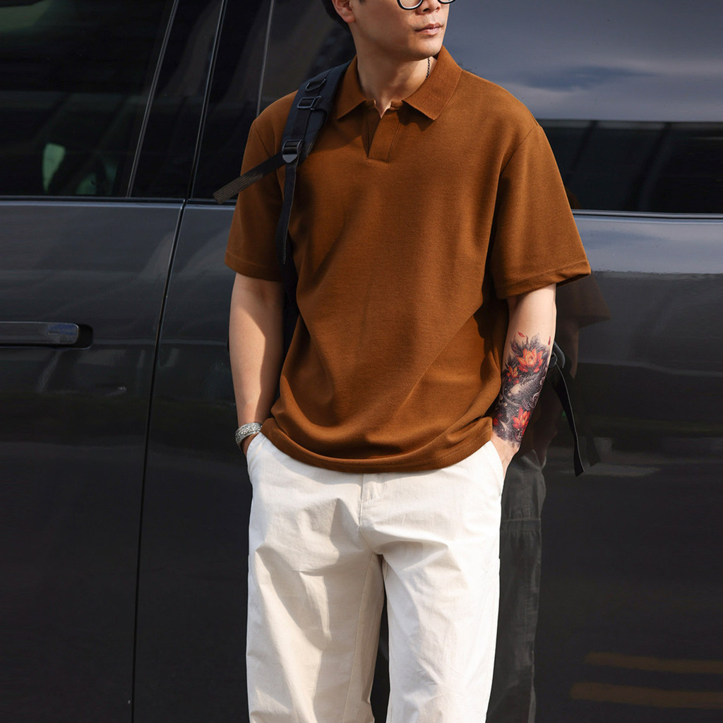 280g Loose Casual POLO Shirt