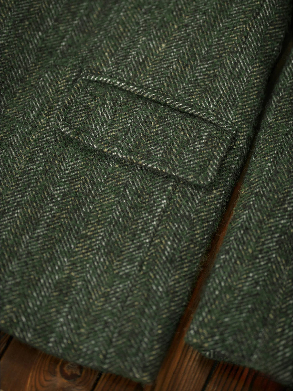 Wool-Blend Tweed Tailored Jacket