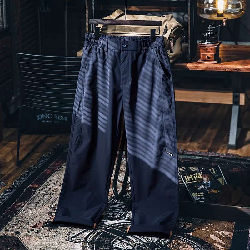 Straight Casual Pants Outdoor Three-Proof Jacket Men's Thin Style Quick-Drying Sports Pants
