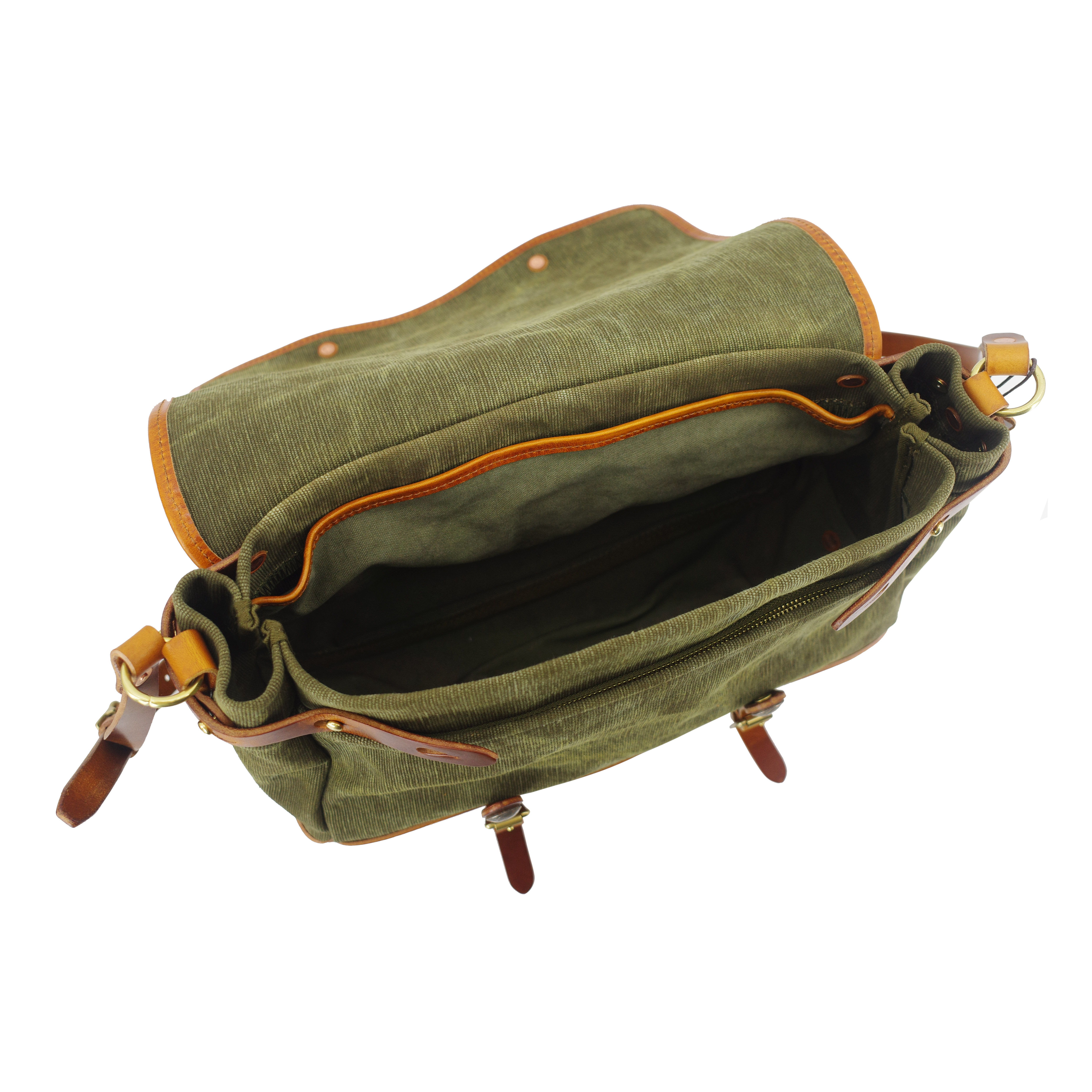 Canvas messenger bag