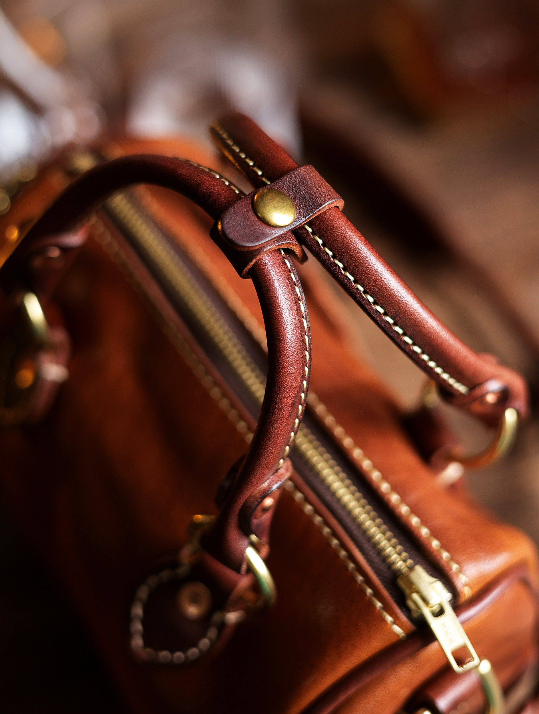 Handmade Single-shoulder Boston Bag