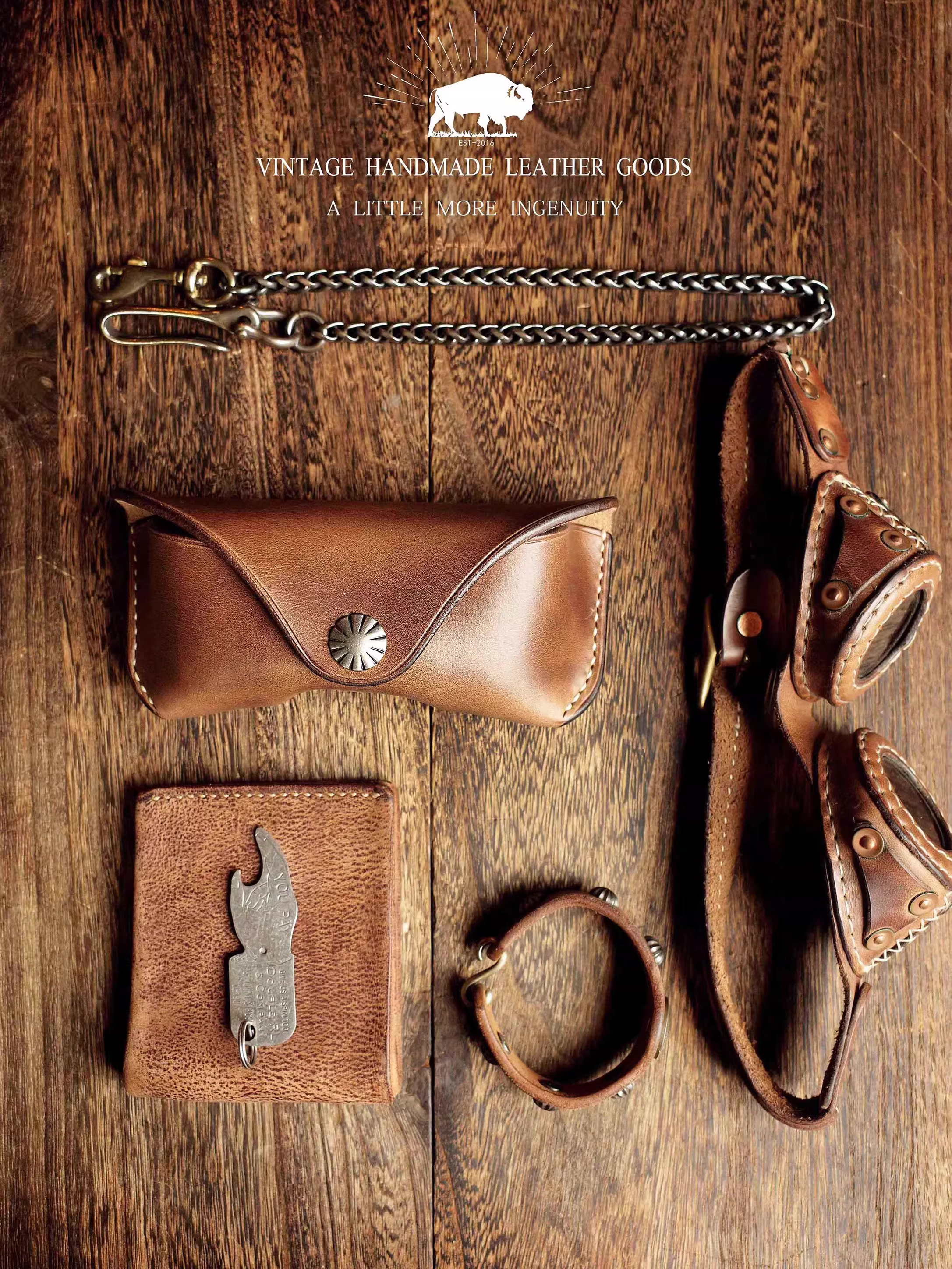 HORWEEN handmade glasses case