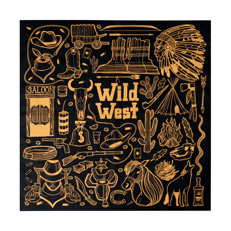 Wild West Bandana with Clip