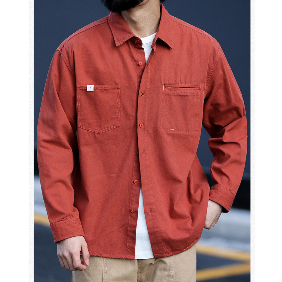 Carbon Brushed Cargo Shirt