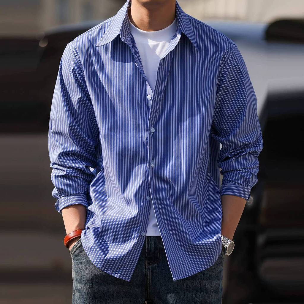 Casual 110g Oxford Striped Shirt
