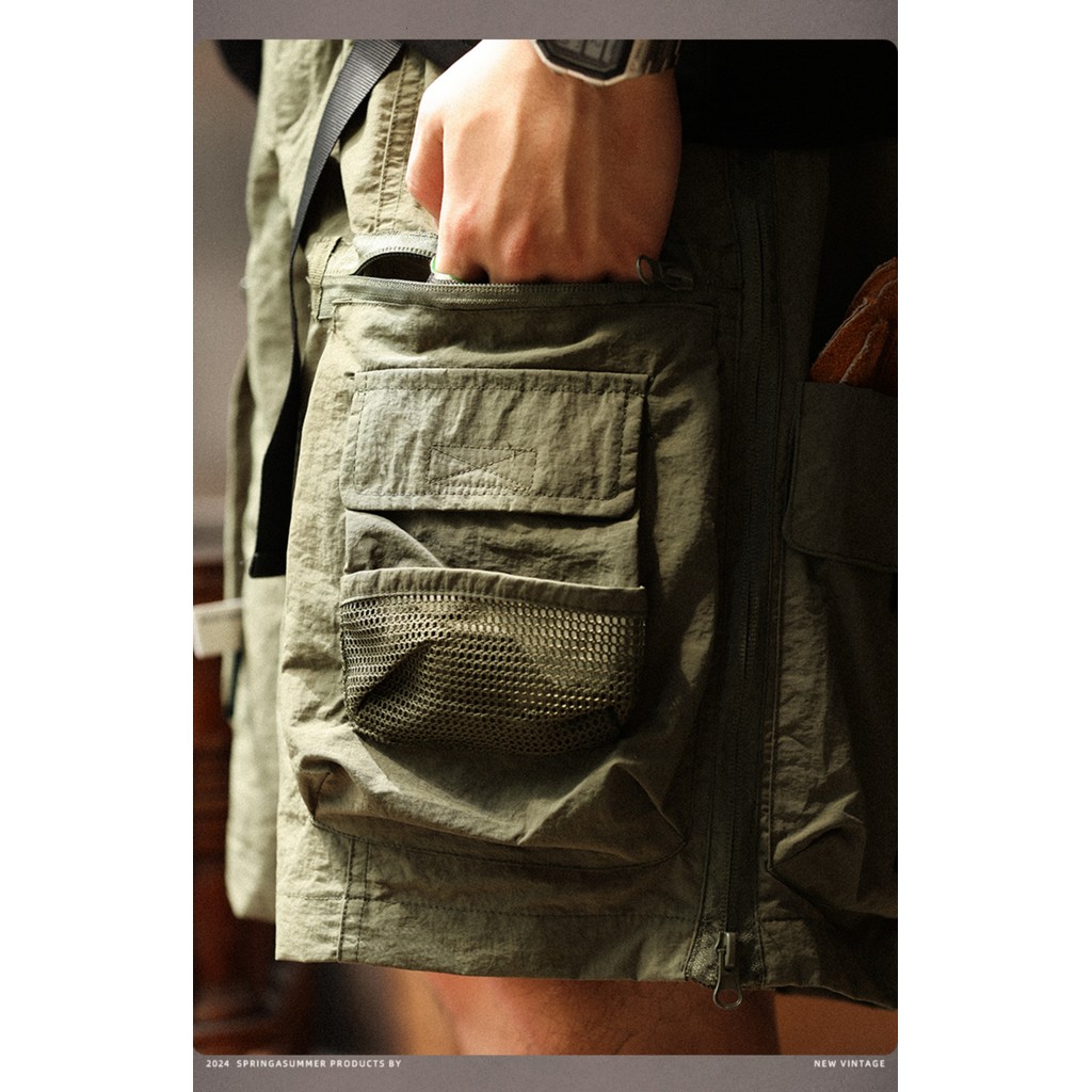 Multi-pocket Waterproof Tactical Shorts