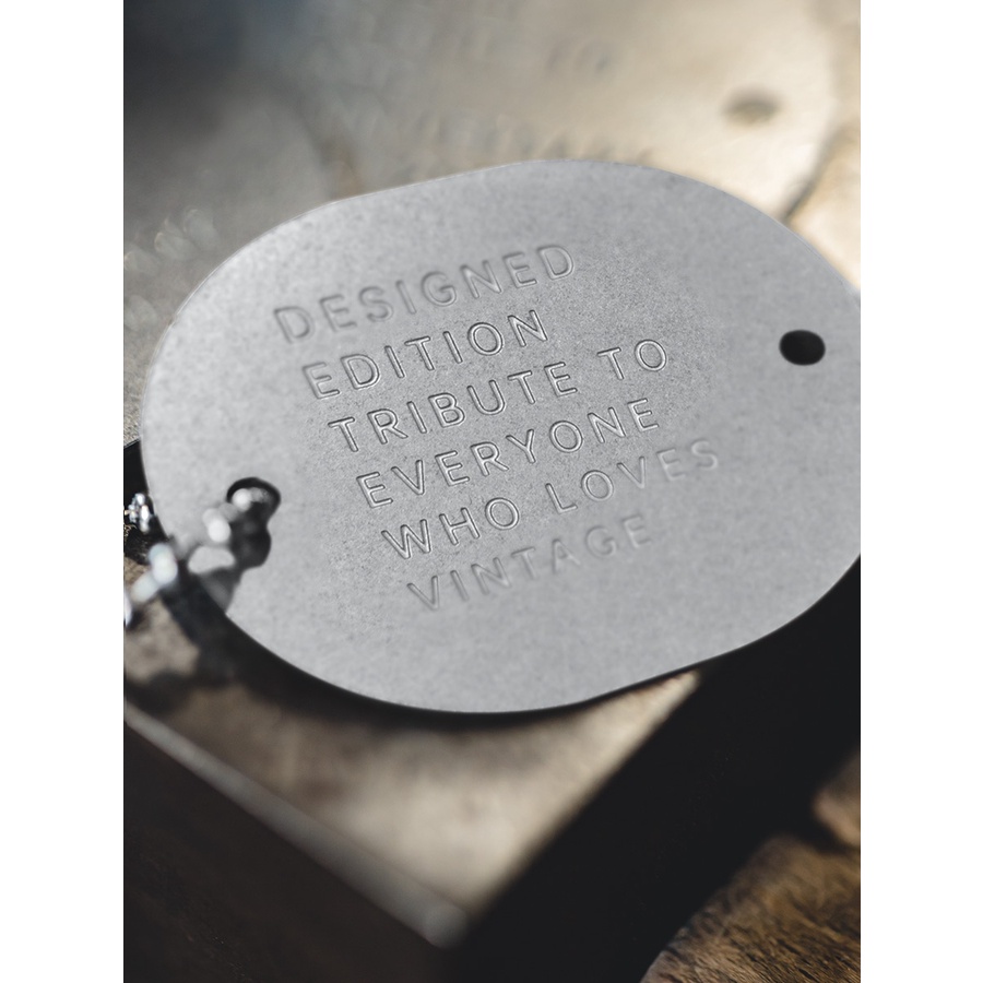 American Retro Letter Military  Pendant Necklace Hip Hop Dog Tag Disco Cool American Soldier Pendant