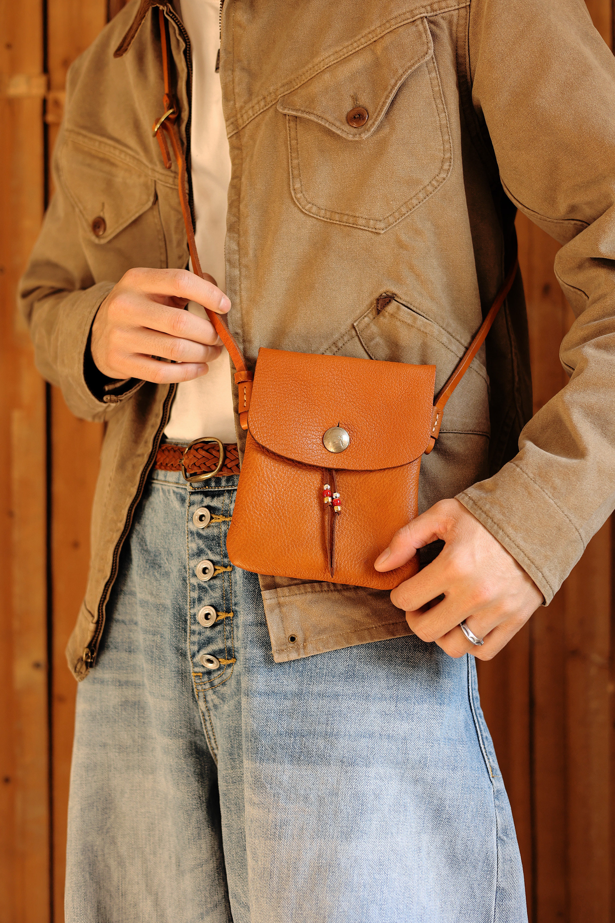 Navajo style chest bag