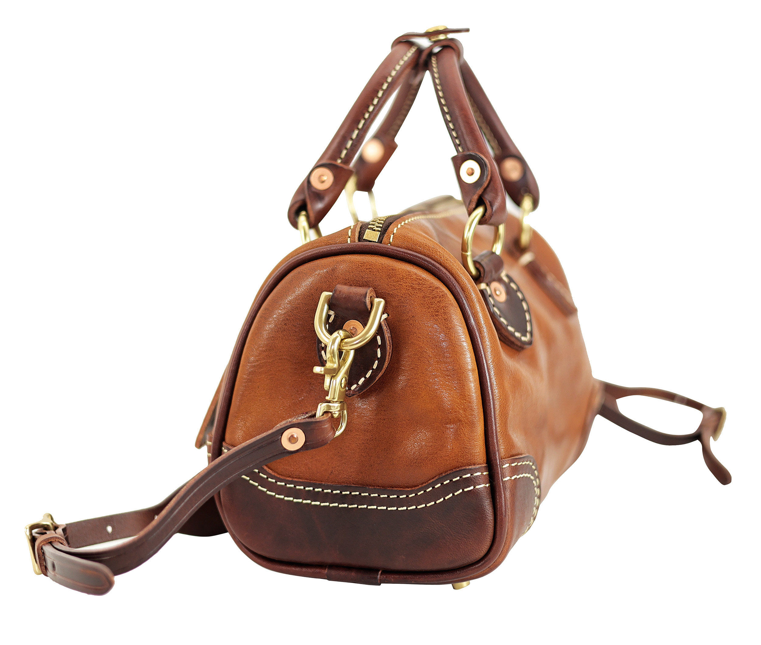 Handmade Single-shoulder Boston Bag