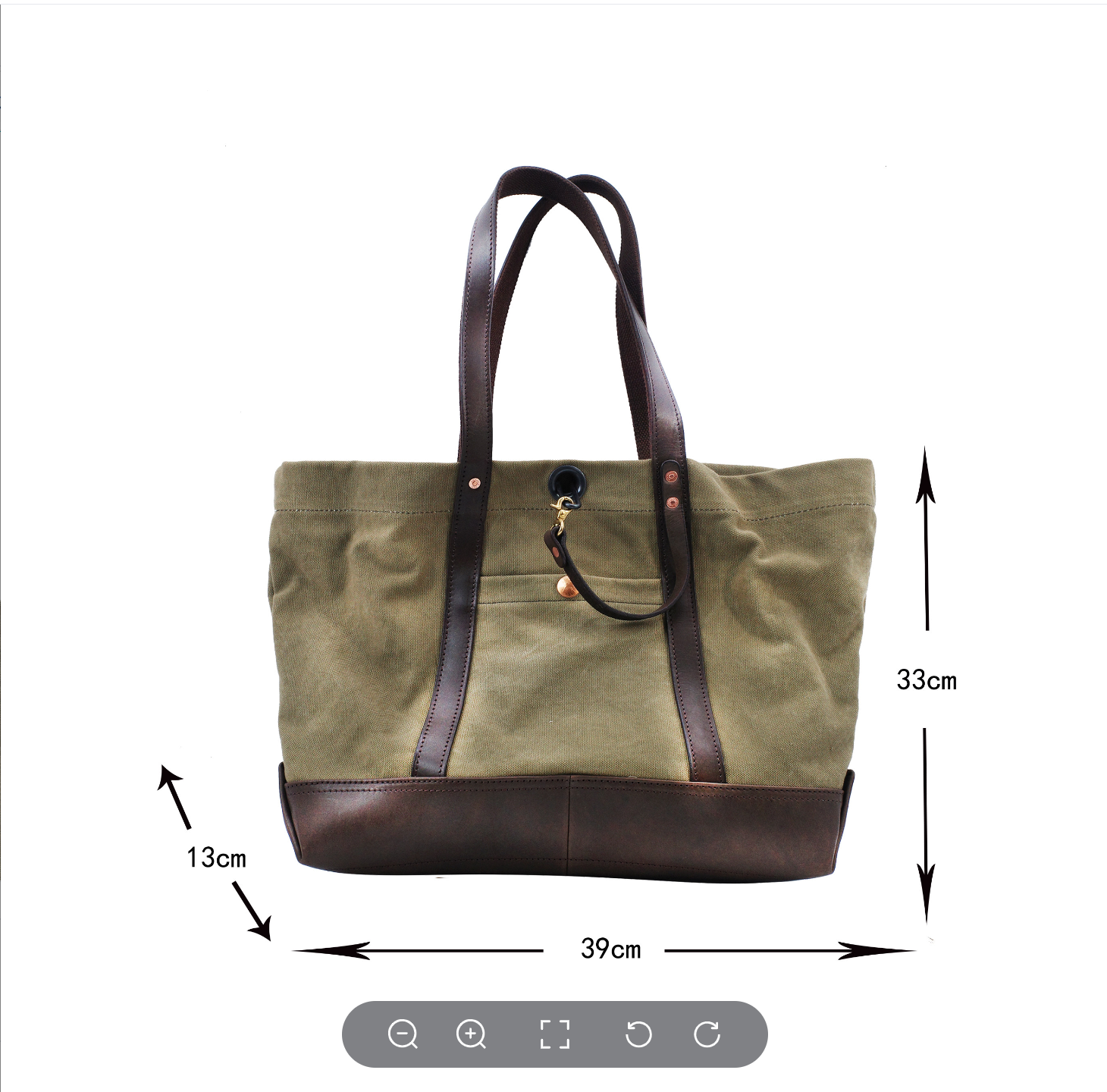 Large capacity crossbody bag