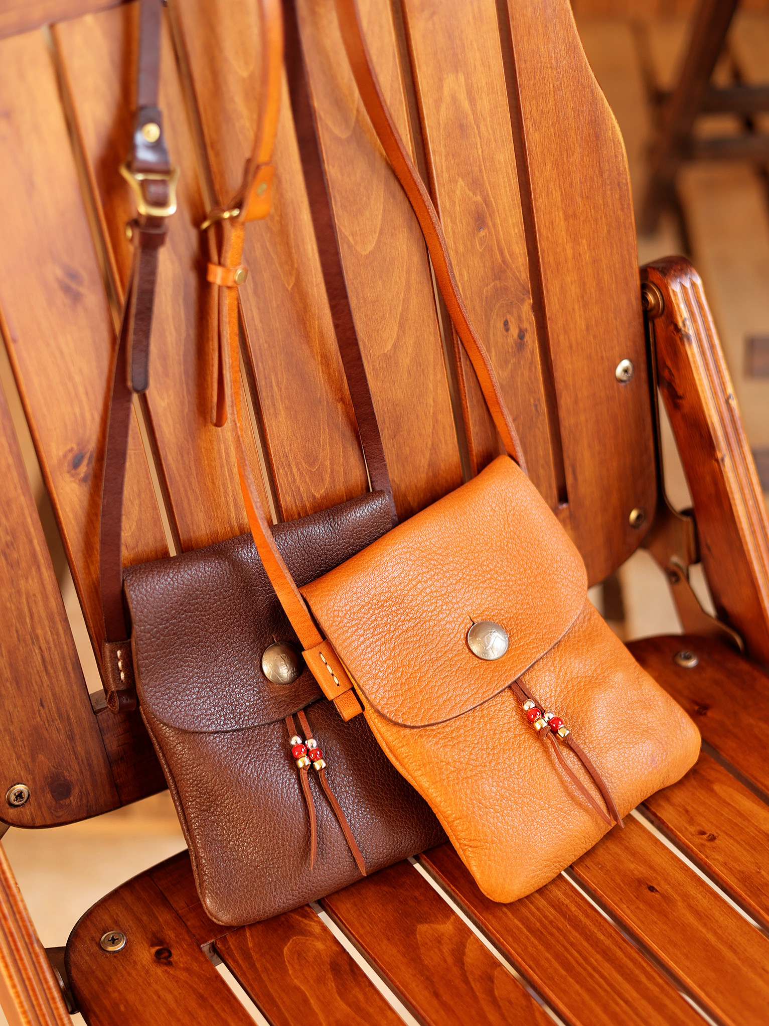 Navajo style chest bag