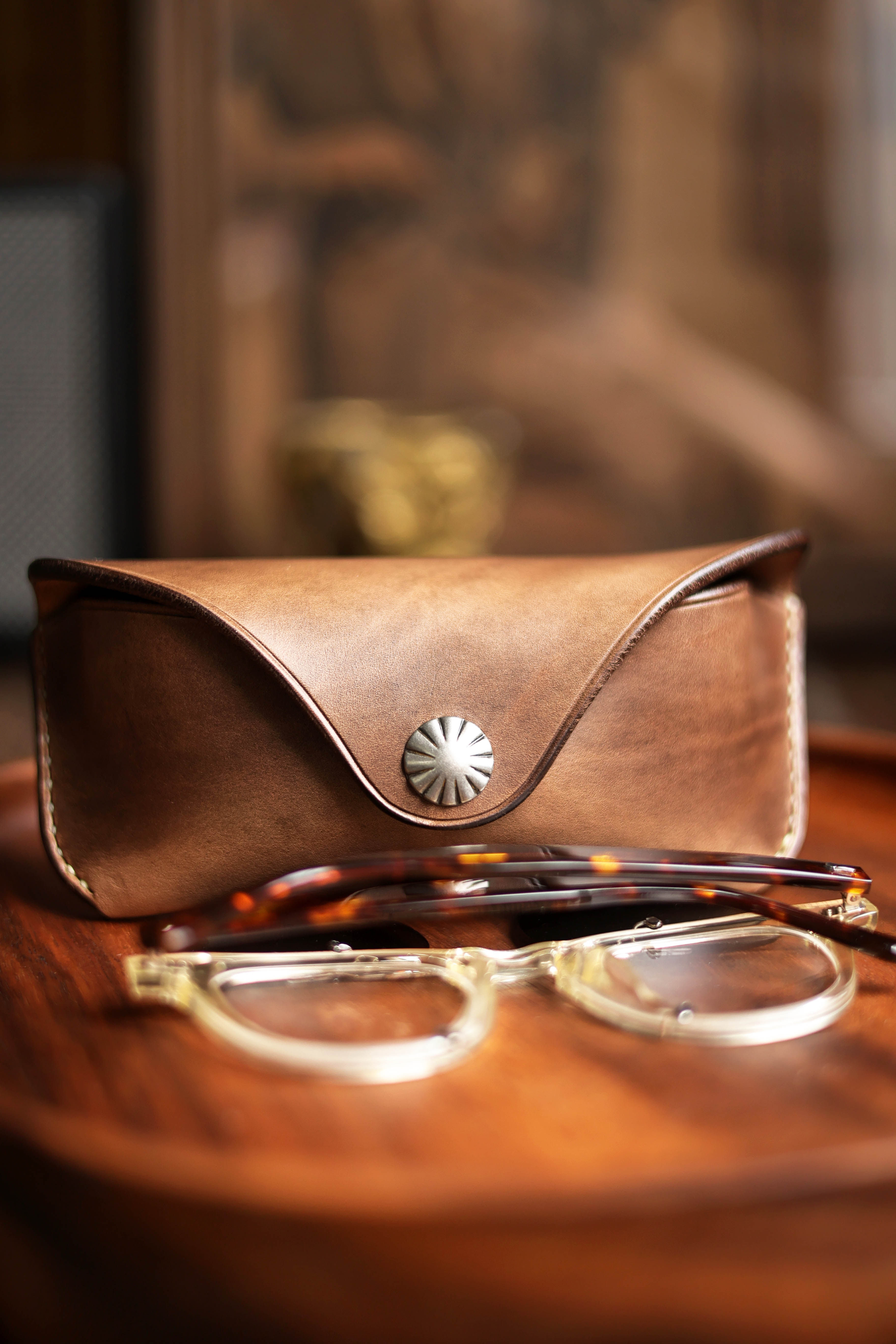 HORWEEN handmade eyeglass case