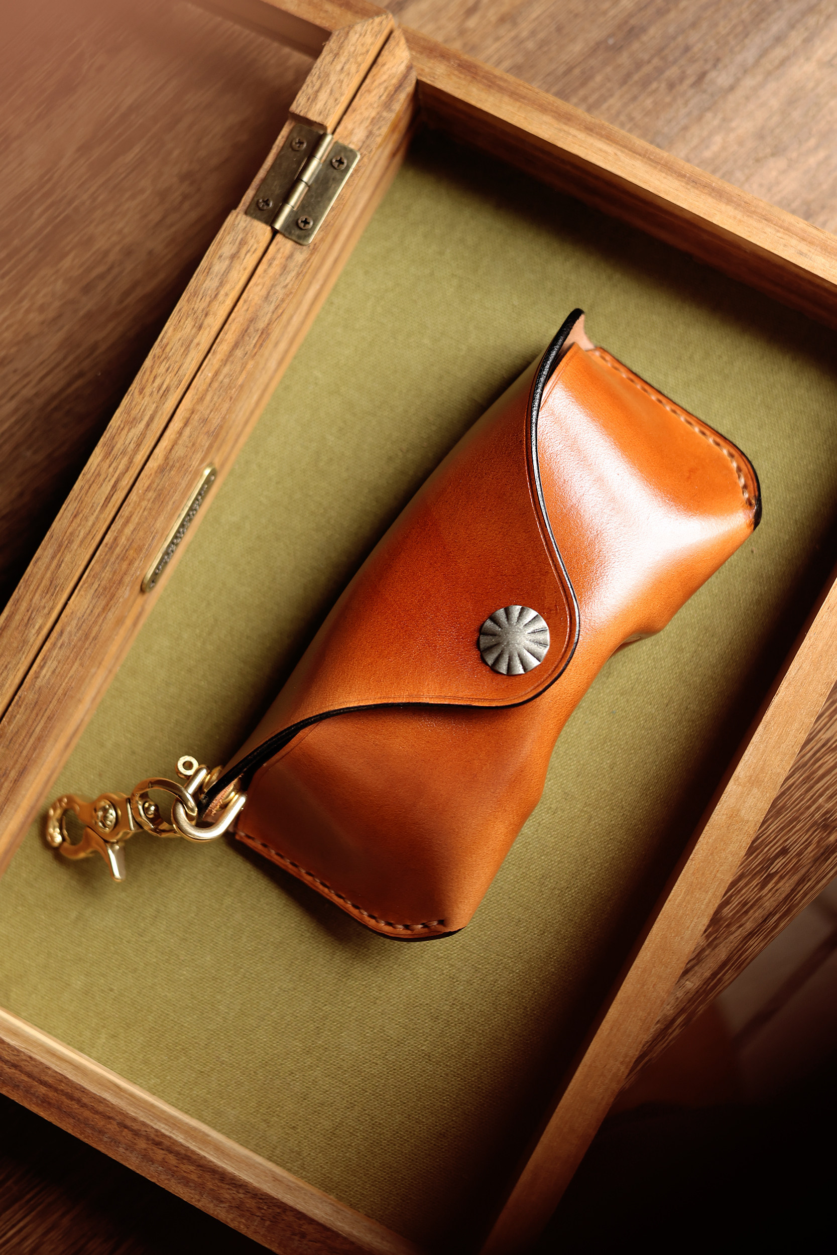 HORWEEN handmade eyeglass case