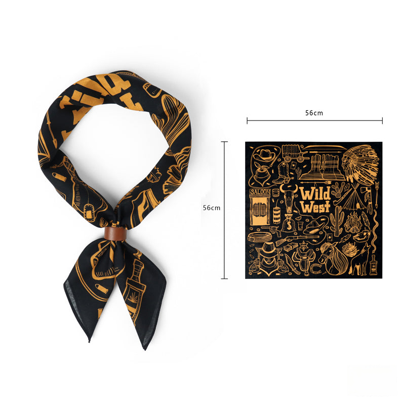 Wild West Bandana with Clip