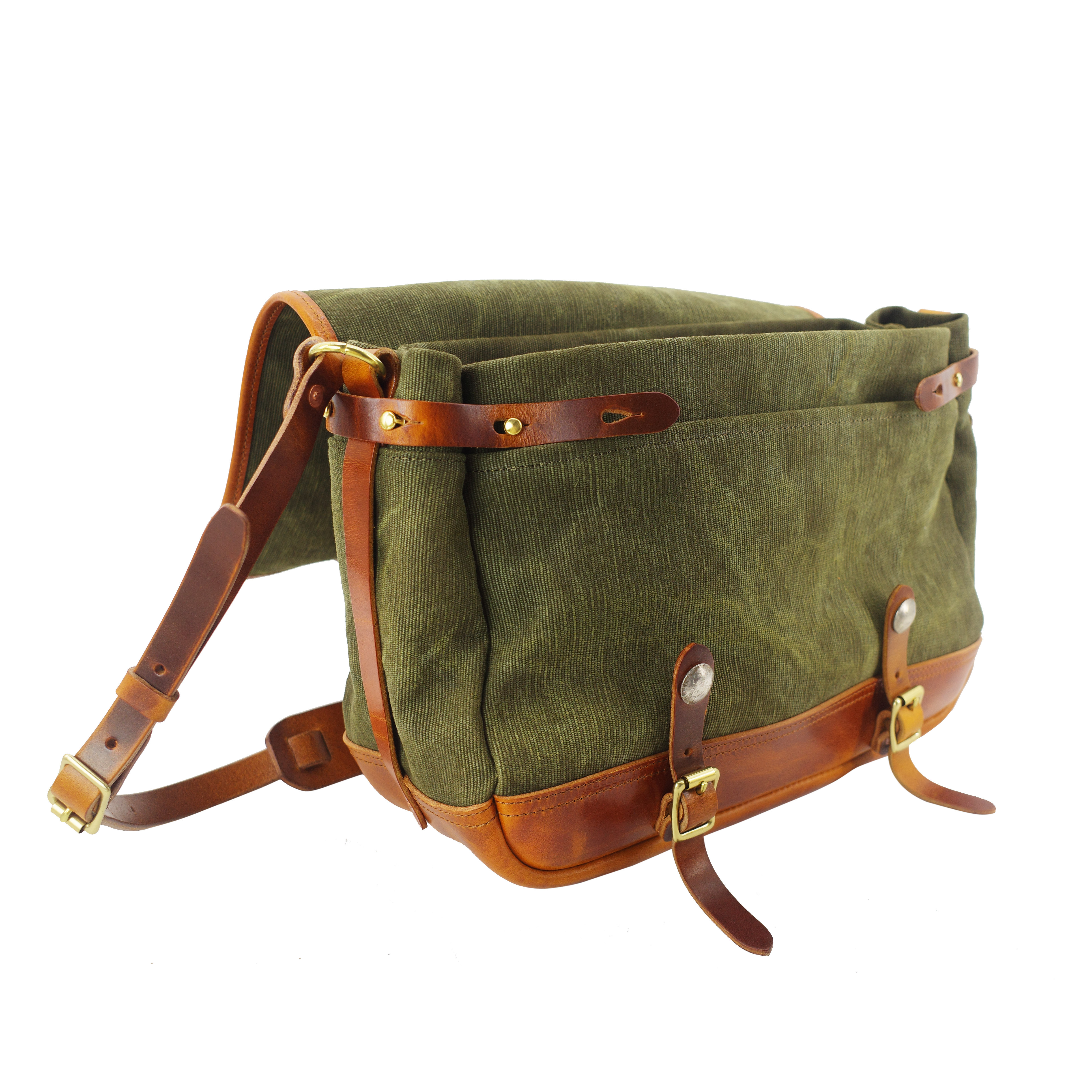 Canvas messenger bag