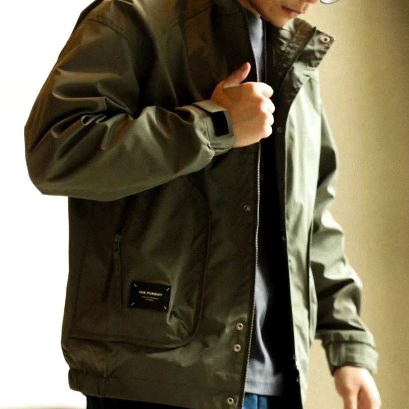 Windproof Stand-Up Collar Jacket