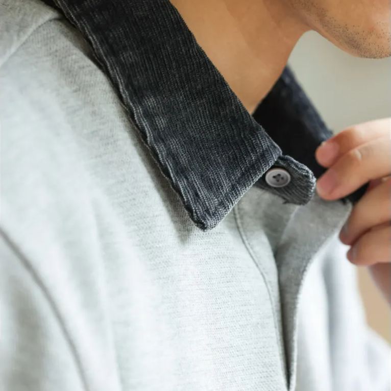 Neckline Long-Sleeved POLO