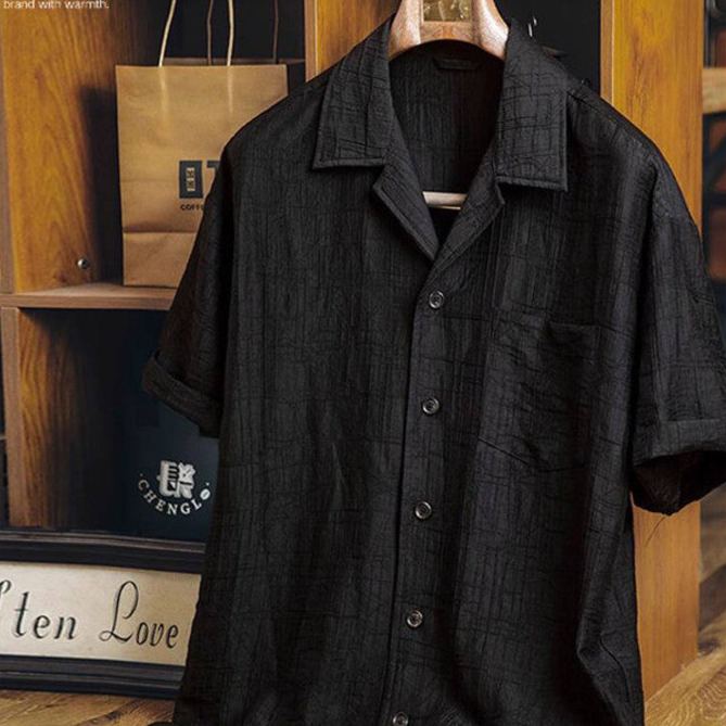 Lyocell Cuban Collar Shirt