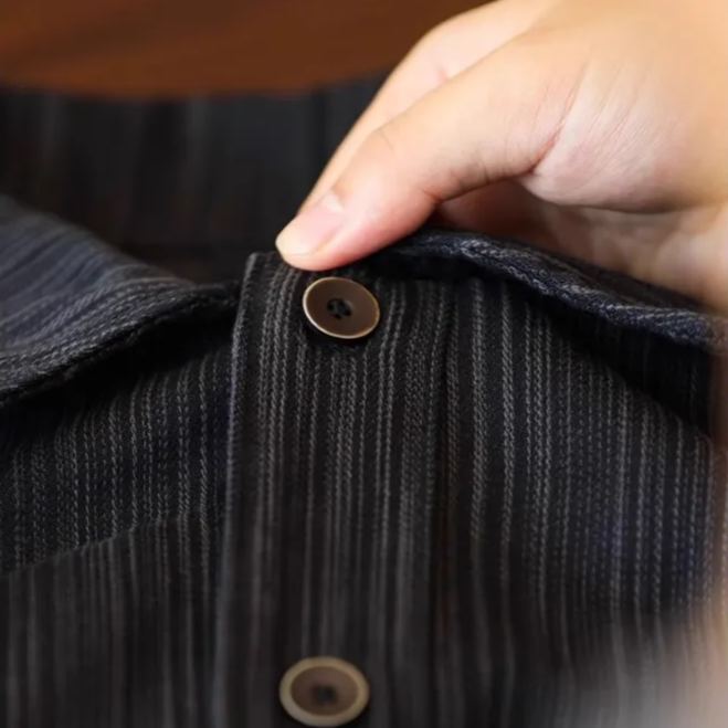 Heavy Slub Pattern Shirt