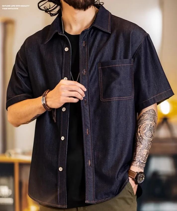6.6OZ Ice Silk Cowboy Shirt