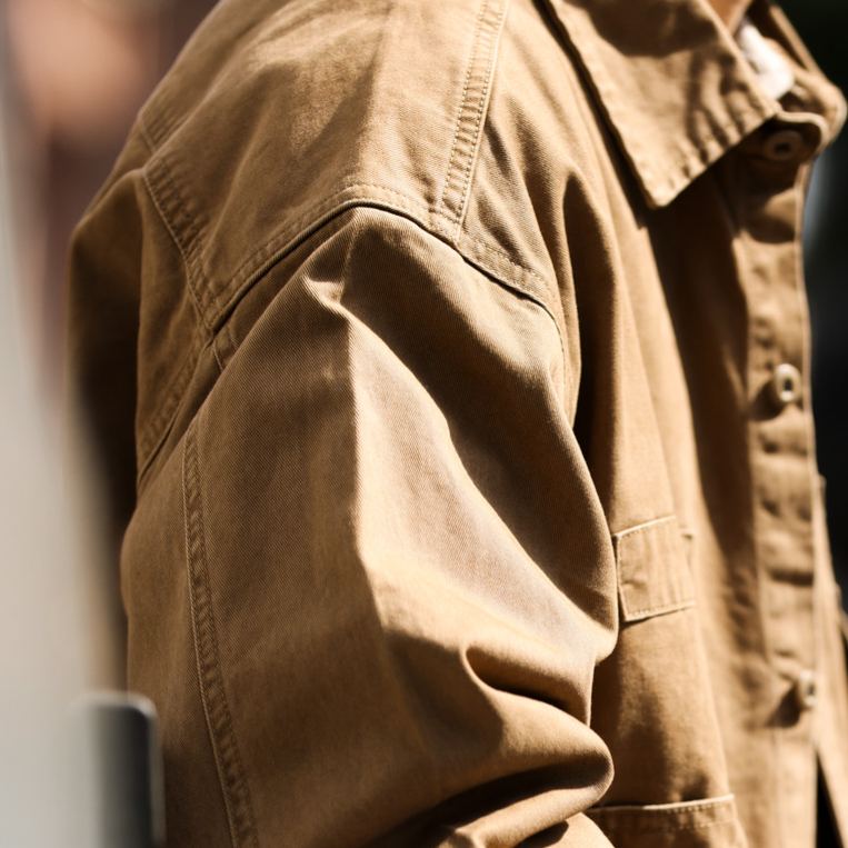 Heavy Wash Outer Shirt Jacket