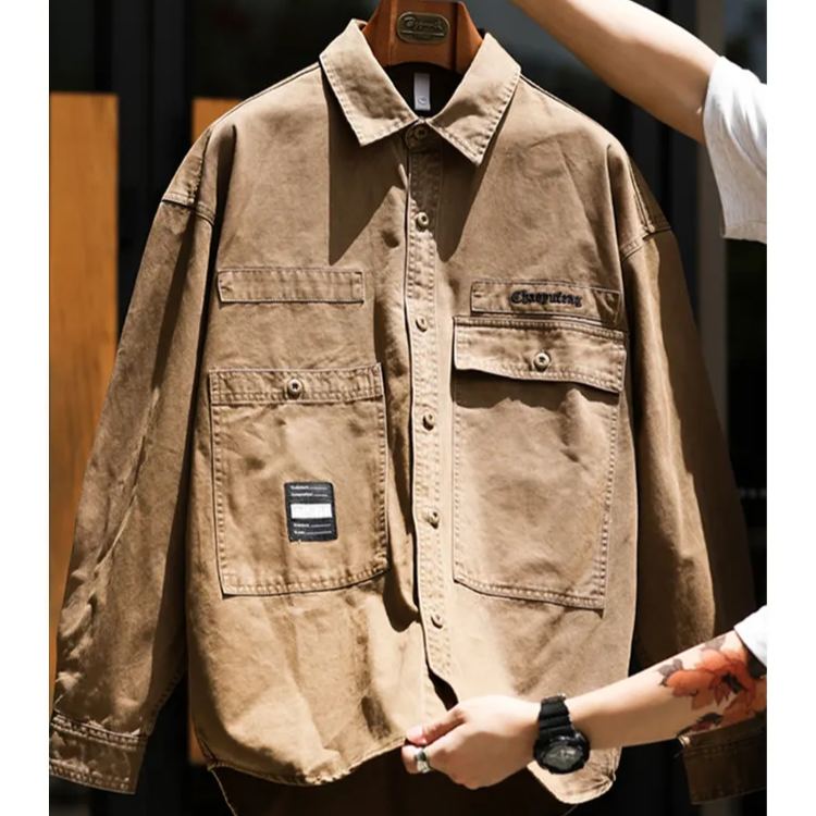 Heavy Wash Outer Shirt Jacket