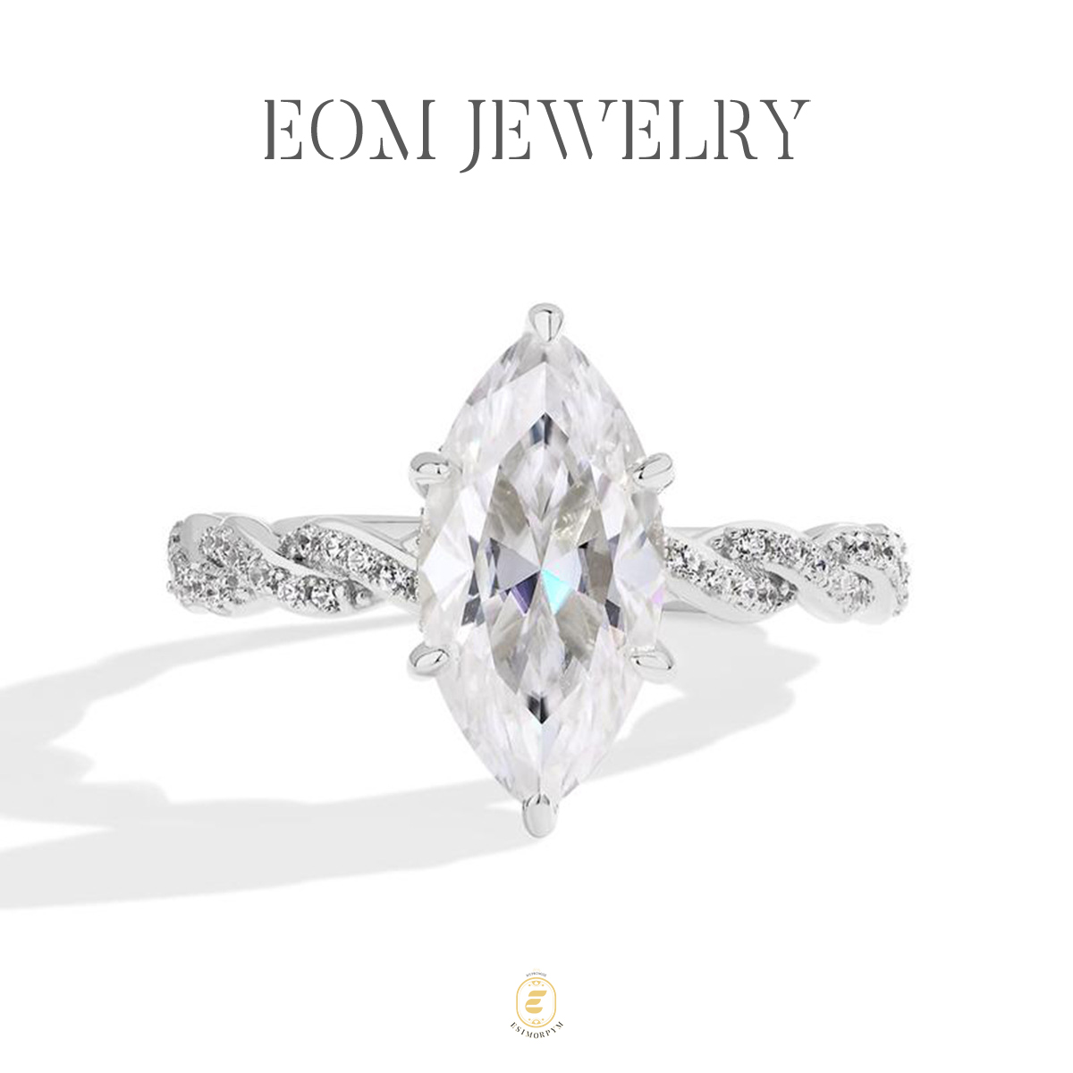 Eternal Marquise Bridal Ring Set
