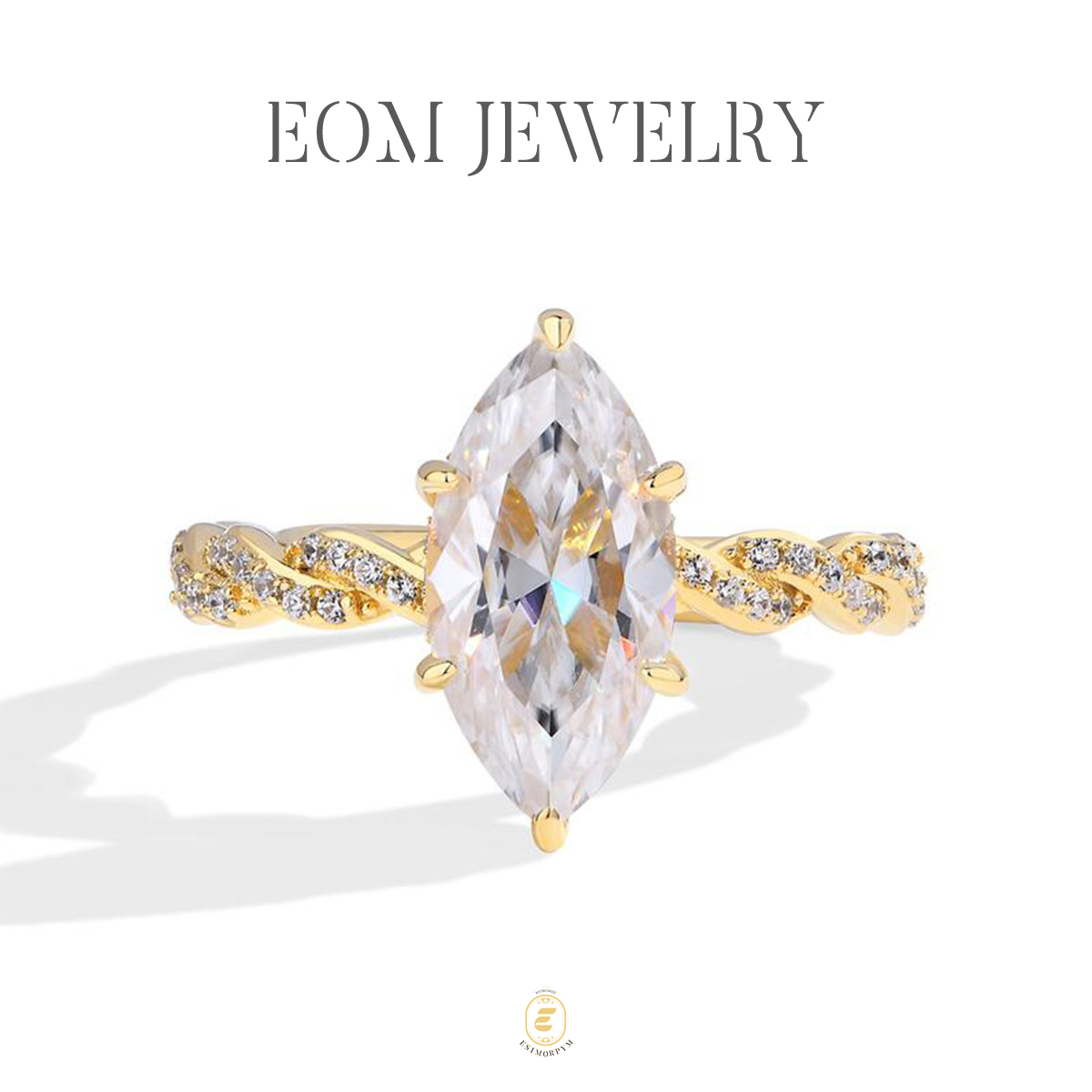 Eternal Marquise Bridal Ring Set