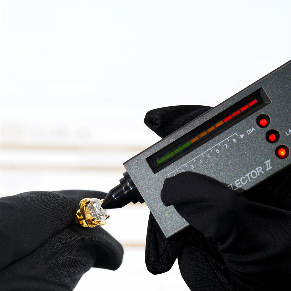 Moissanite 2ct Petal Whisper Floral Stud Earrings