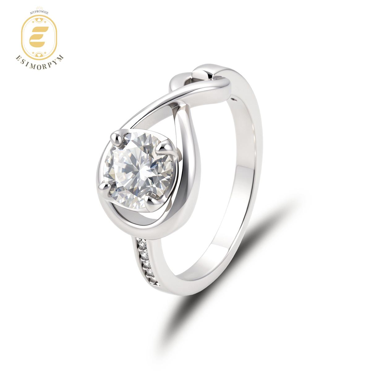 Moissanite 1ct Eternal Embrace Entwined Ring