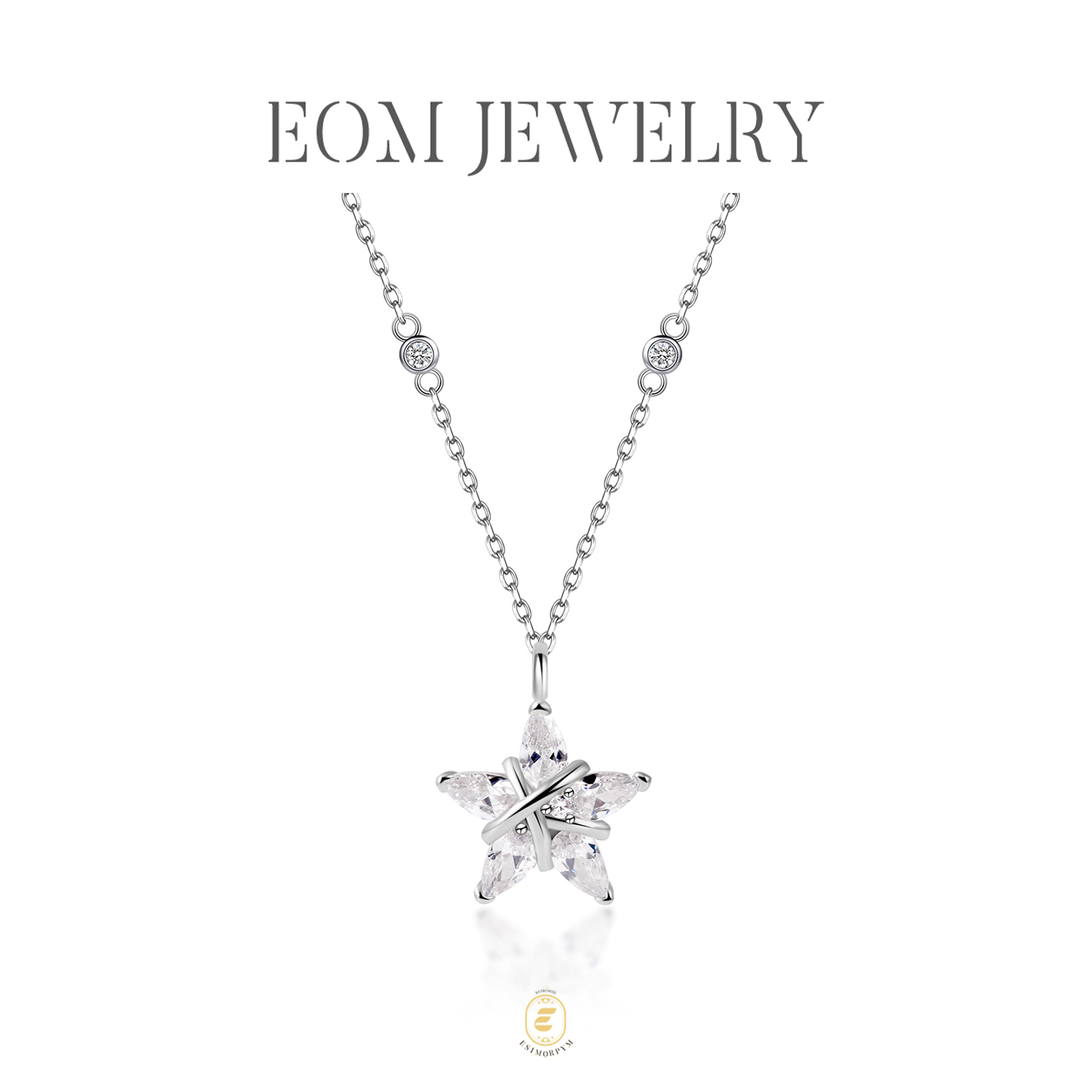 Knotted Star Pendant Necklace