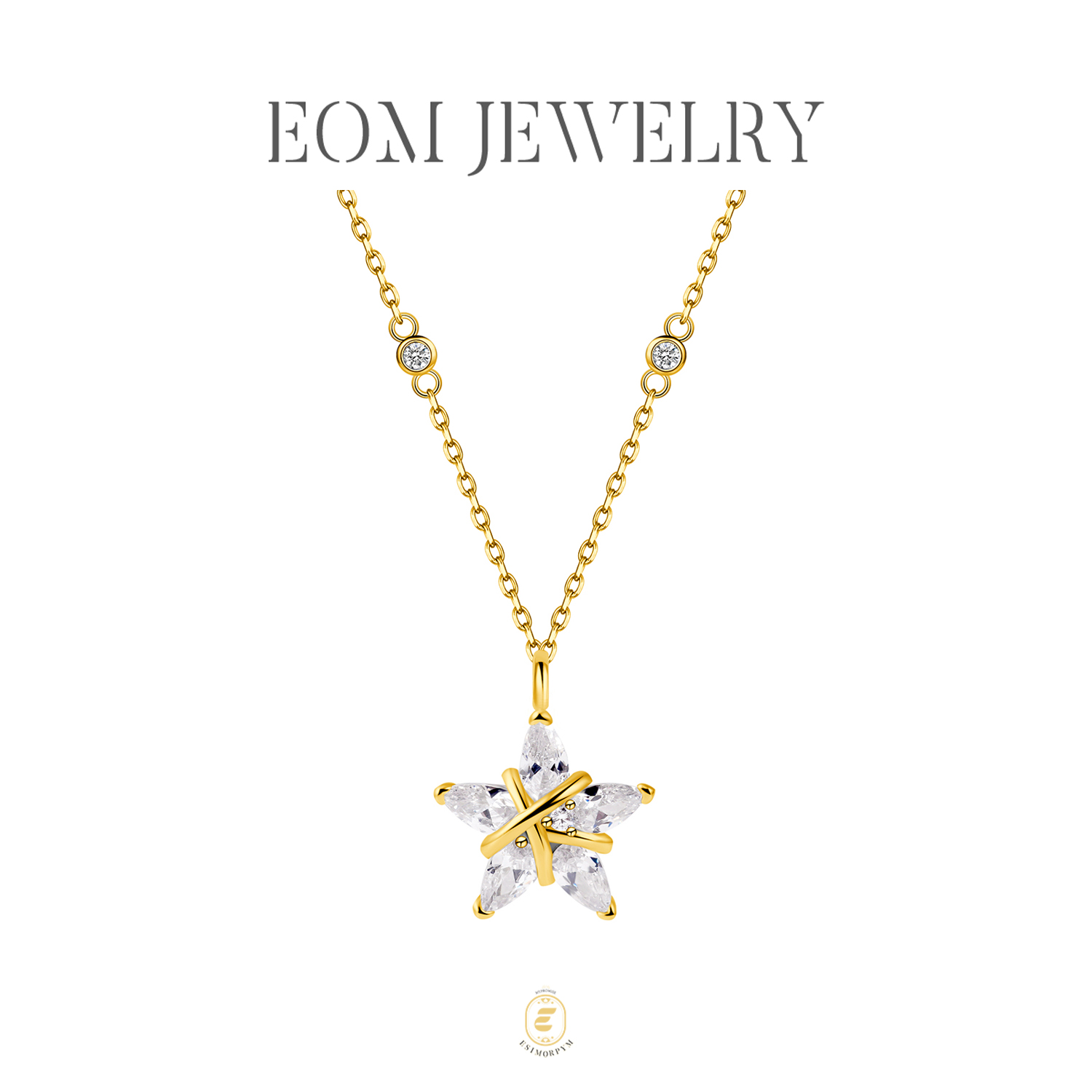 Knotted Star Pendant Necklace