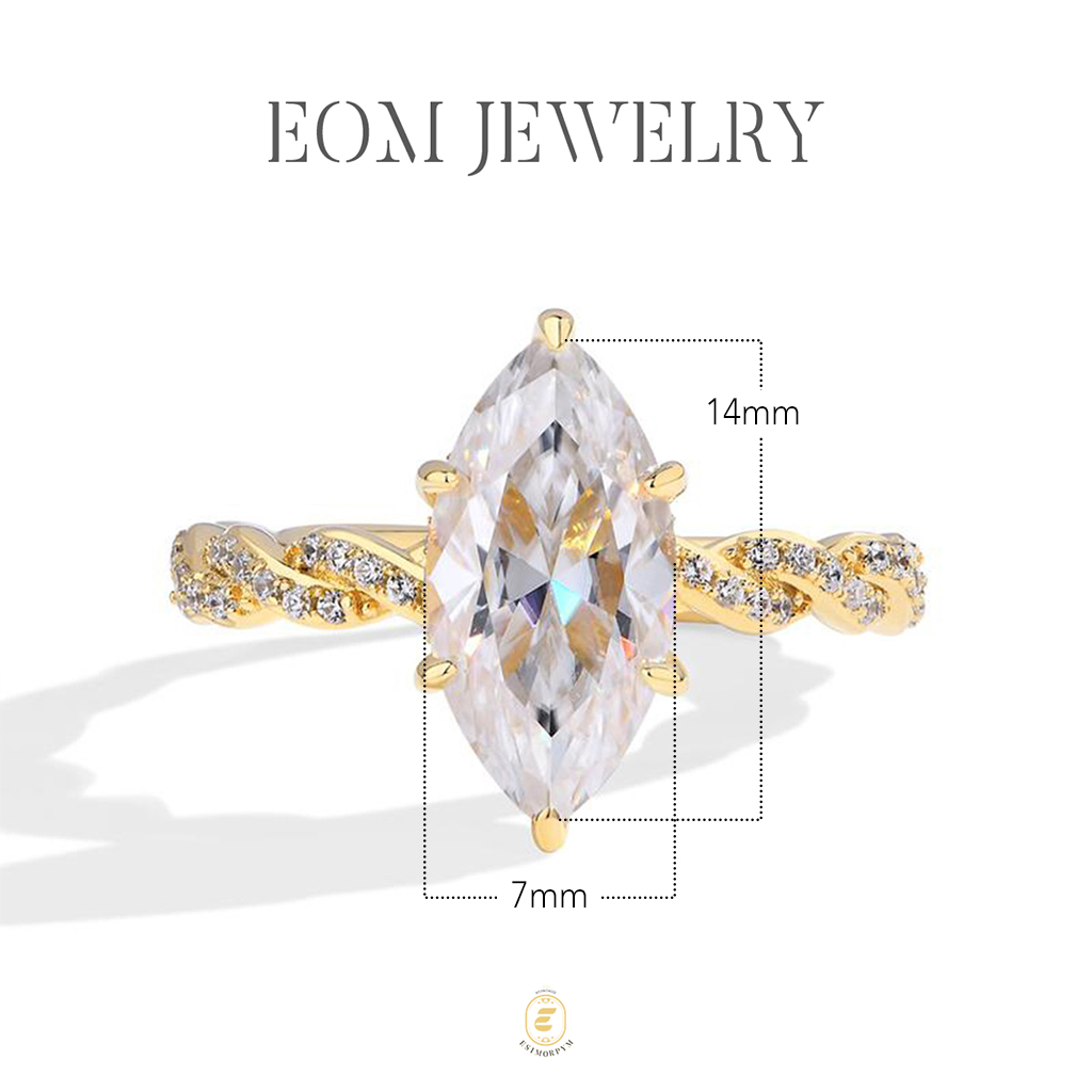Eternal Marquise Bridal Ring Set