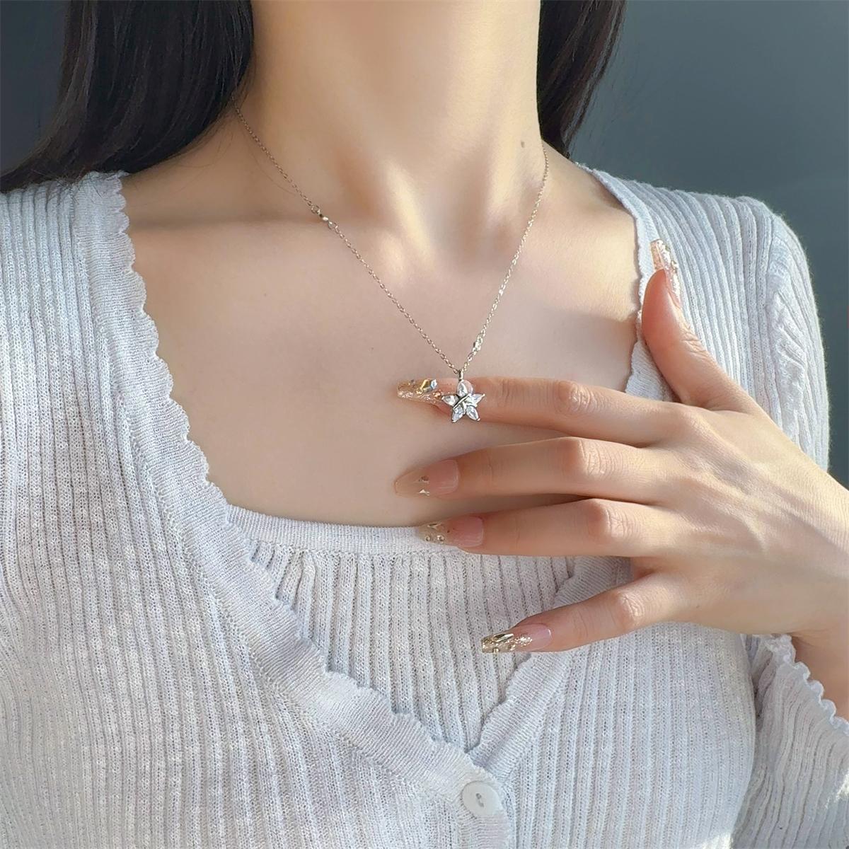 Knotted Star Pendant Necklace