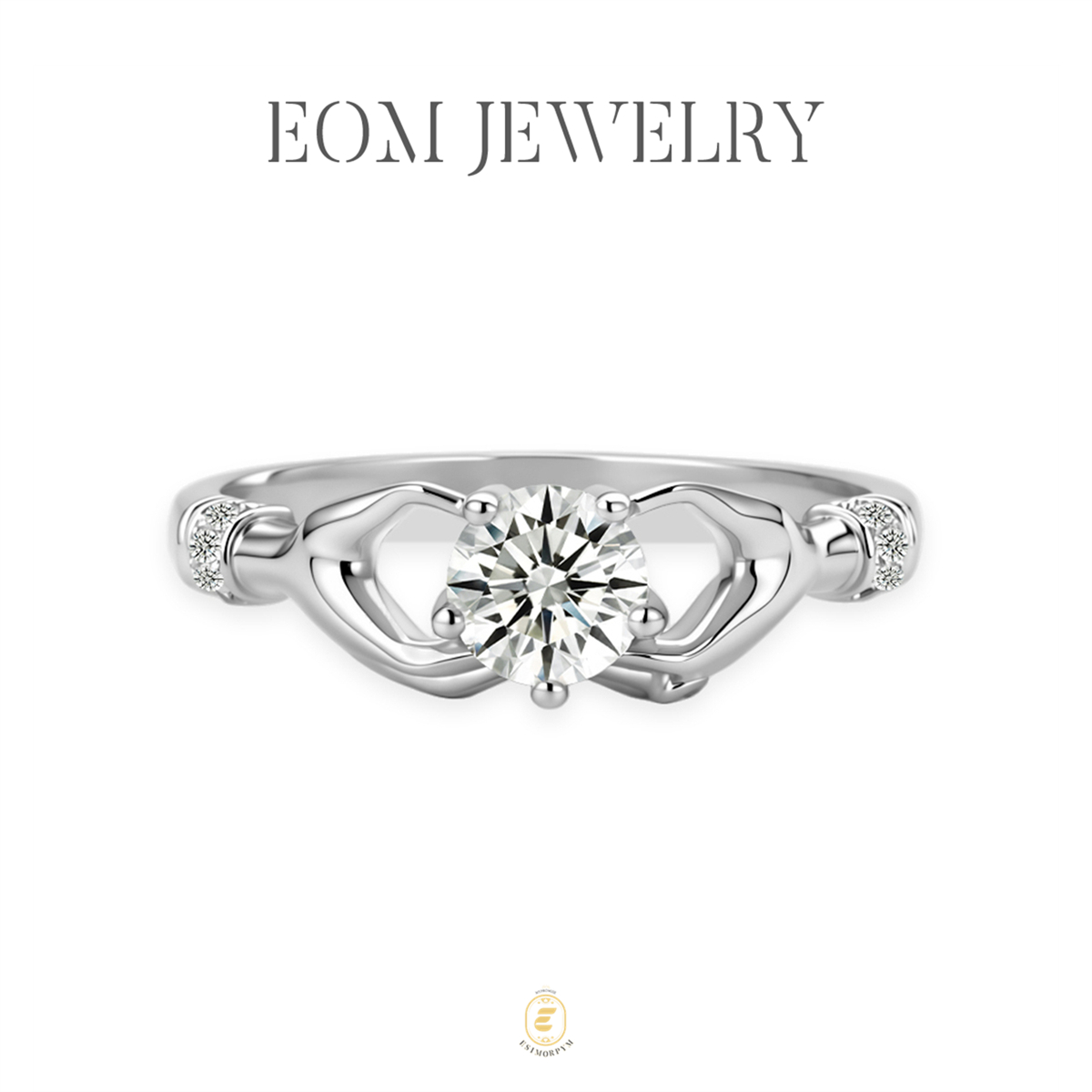 Moissanite Eternal Vow Ring