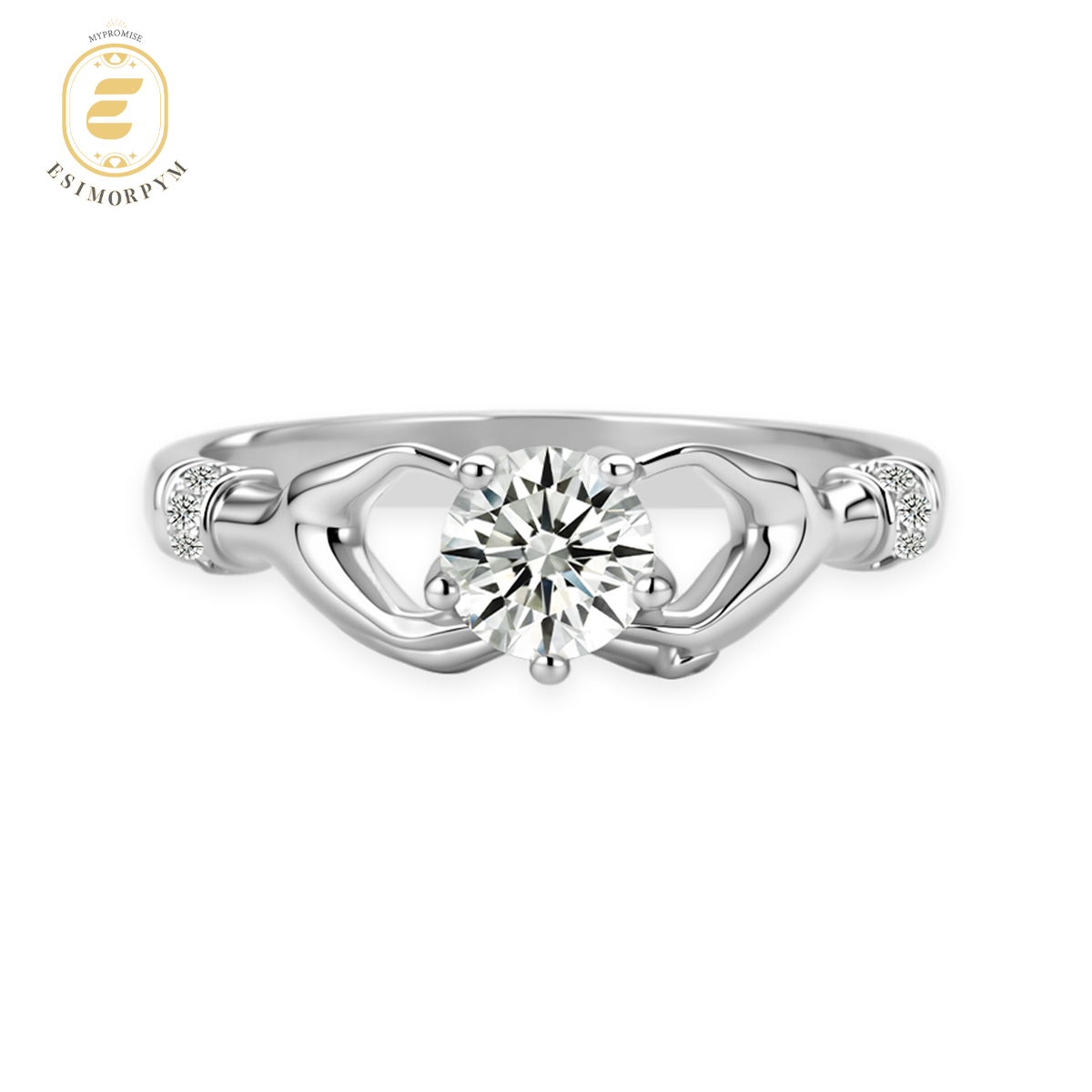 Moissanite Eternal Vow Ring