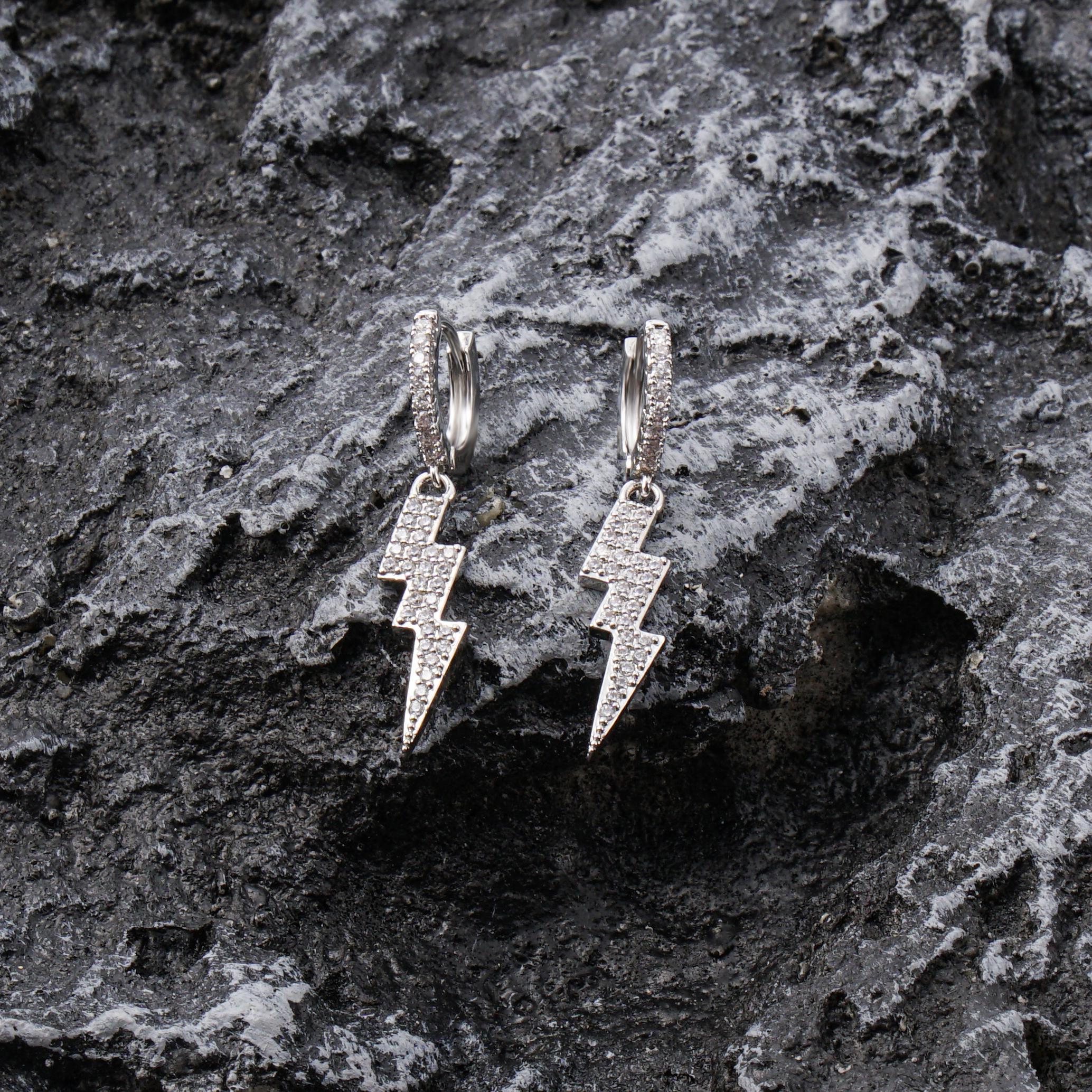 Sparkling Lightning Earrings