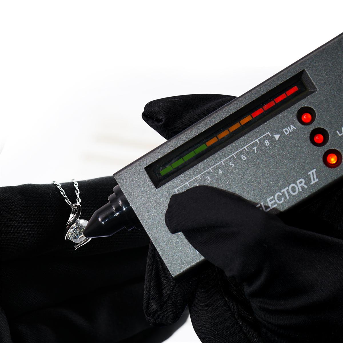 Moissanite 1ct Exclusive Memory Twist Radiance Pendant Necklace