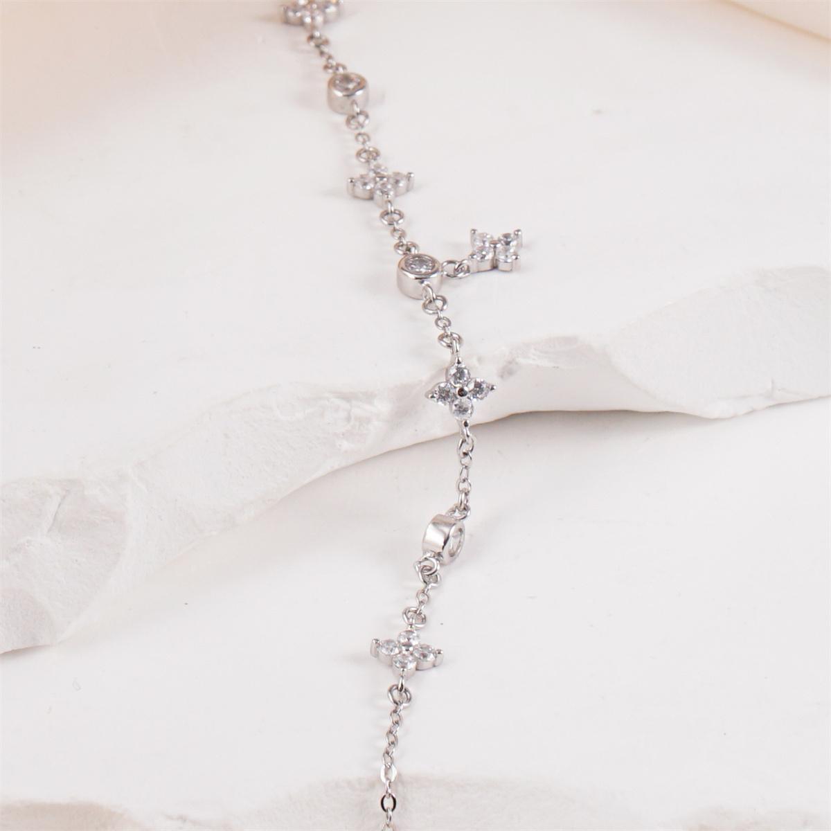 Bubble Floral Charm Bracelet