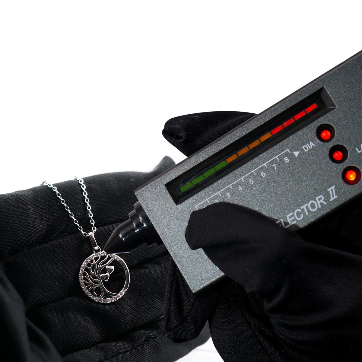 Moissanite Tree of Life Pendant Necklace